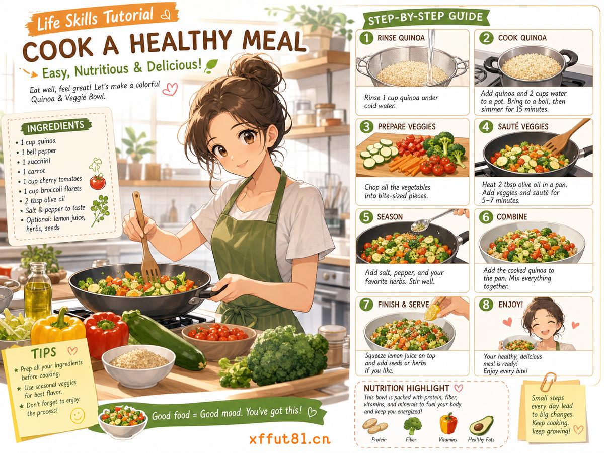 国产自拍生活技能动漫-健康饮食教程